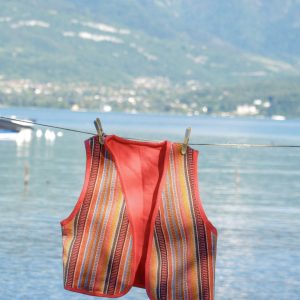 Gilet Lucie Rose x Rayures